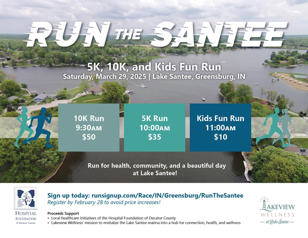 Run the Santee 5k. 10k – Kids Fun Run